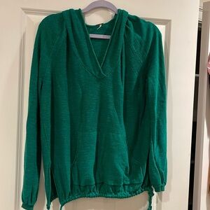 NWOT Oversized Free People lightweight hoodie - size small
